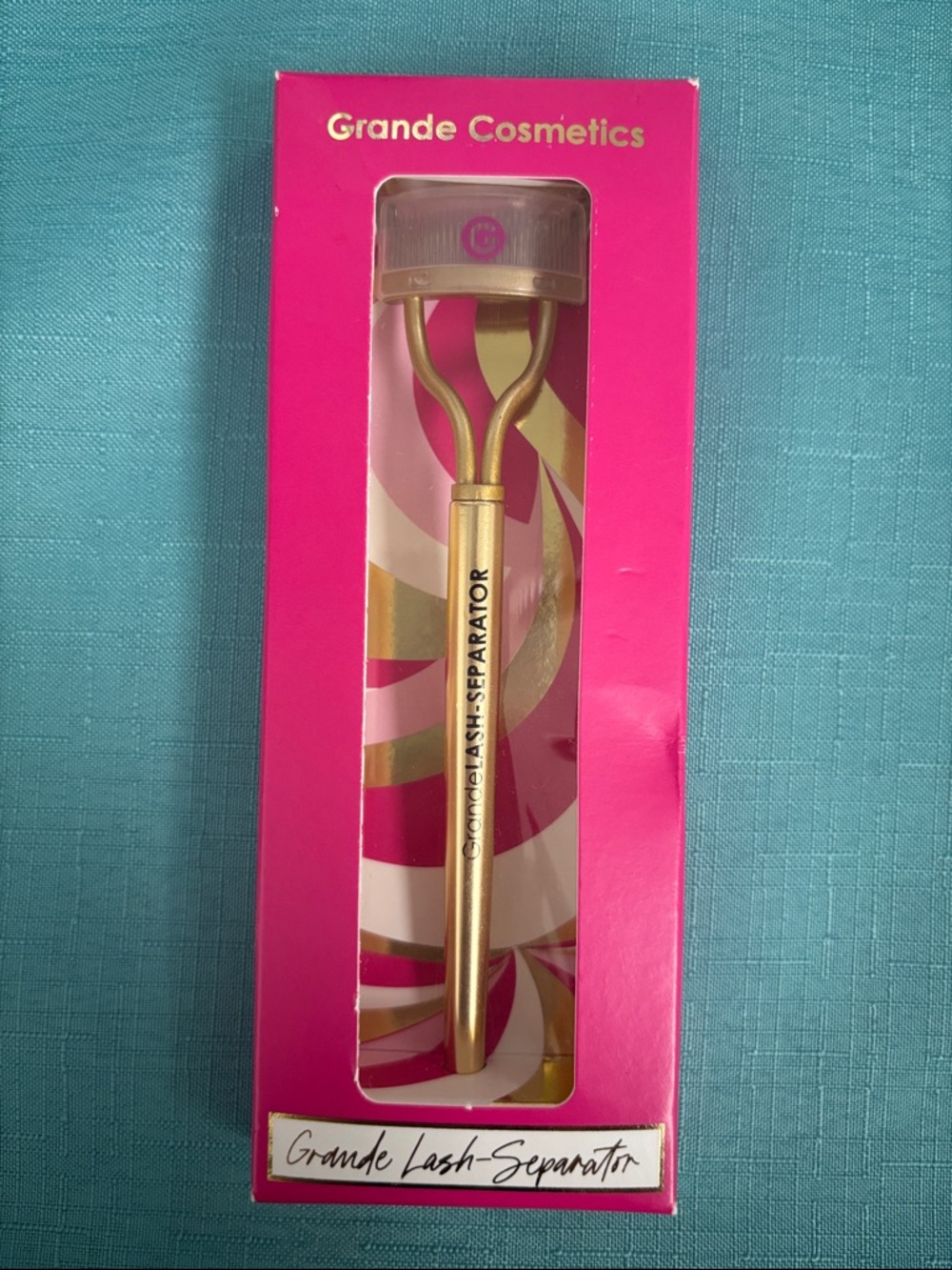 Grande Cosmetics Gold Lash Separator - Pink Packaging